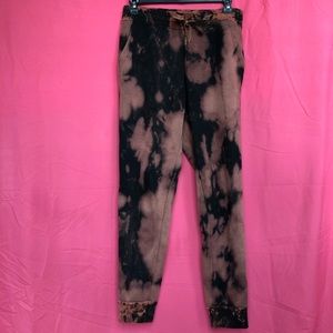 acid wash uniqlo sweatpants